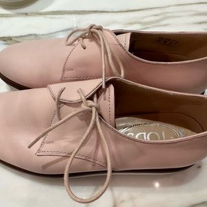 TOD'S Pink Leather Loafers size 6